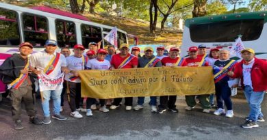 Guariqueños se movilizaron en respaldo a la juramentación del presidente Maduro
