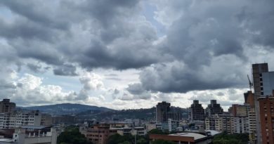 Inameh pronostica baja probabilidad de precipitaciones en gran parte del país