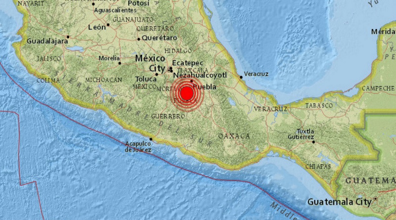 Sismo de magnitud 6,1 se produce en el centro de México