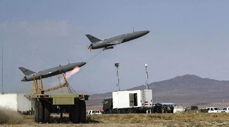 Irán realiza ejercicios aéreos para proteger una central nuclear estratégica