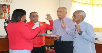 Ratificada junta directiva del Concejo Municipal de Bolívar