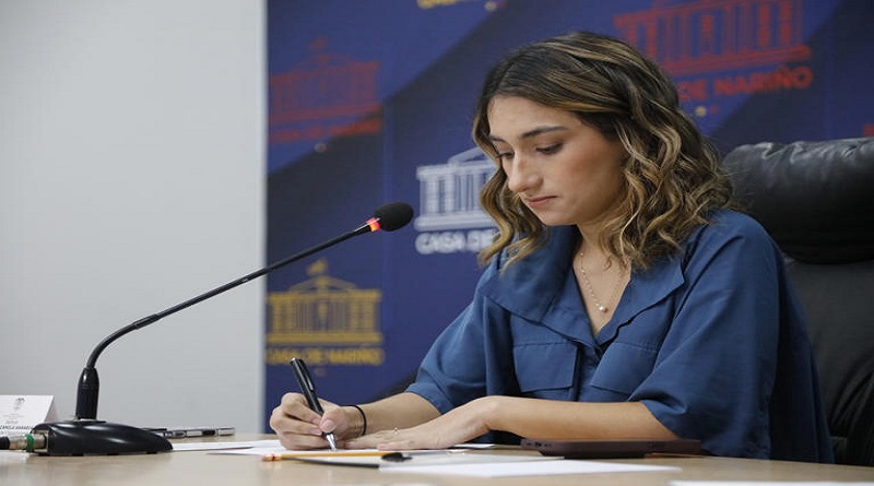 Laura Sarabia es designada como nueva canciller de Colombia