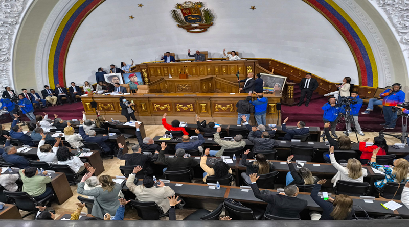Asamblea Nacional aprueba acuerdo en respaldo al CNE para elecciones del 27 de abril