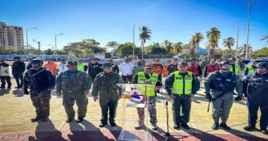 Más de diez mil funcionarios se despliegan para garantizar la paz en Sucre