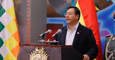 Presidente de Bolivia propone gran acuerdo social en Día del Estado Plurinacional