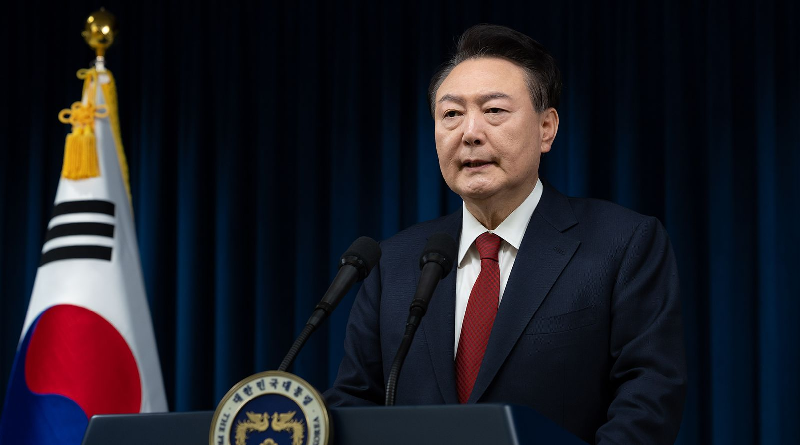 Fiscalía de Corea del Sur imputa al presidente destituido Yoon Suk por insurrección