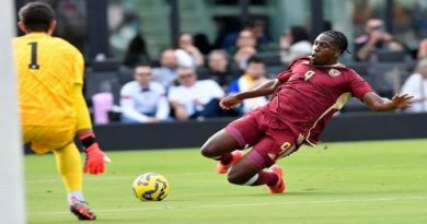 La Vinotinto cayó 3 goles a 1 en juego amistoso ante selección estadounidense
