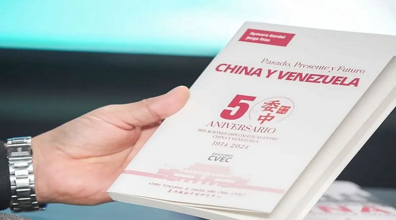 Presentan libro, China y Venezuela: pasado, presente y futuro