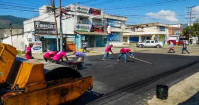 Adelantan plan de asfaltado en avenidas y calles de Naguanagua de Carabobo