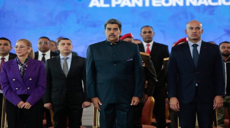 Jefe de Estado preside ingreso al Panteón Nacional de Luis Beltrán Prieto Figueroa