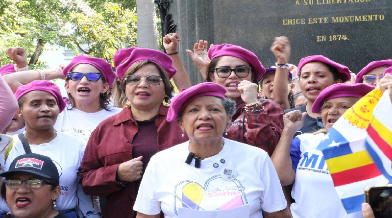 Gran Movimiento Josefa Joaquina Sánchez rechaza sanciones en contra de Venezuela