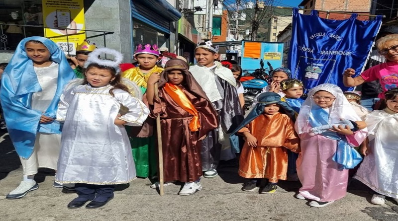 Pueblo de Mérida disfruta tradicional paradura del Niño Jesús
