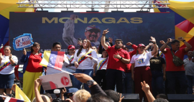 Monaguenses se movilizan para celebrar la juramentación del presidente Maduro