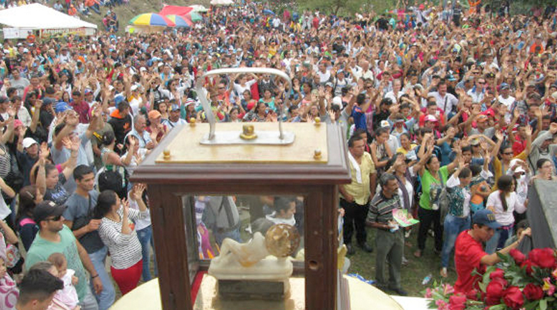 Mérida celebra 72 años de devoción al Santo Niño de La Cuchilla