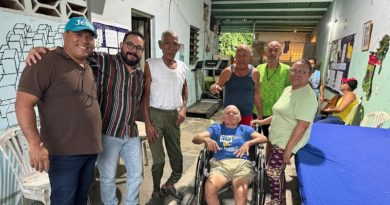 Brindan atención a adultos mayores de la Casa Hogar “Benevolencia” en Miguel Peña