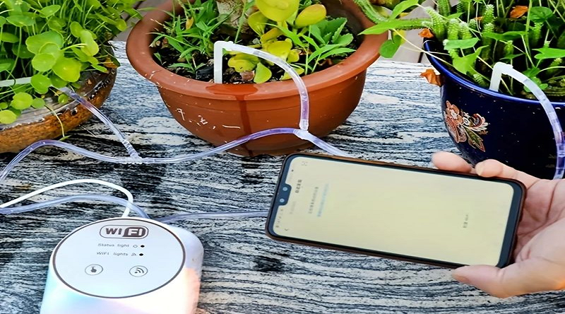 Dispositivos tecnológicos revoluciona el cuidado de las plantas