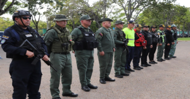 Activan despliegue de las Unidades de Reacción Rápida de Combate en Monagas