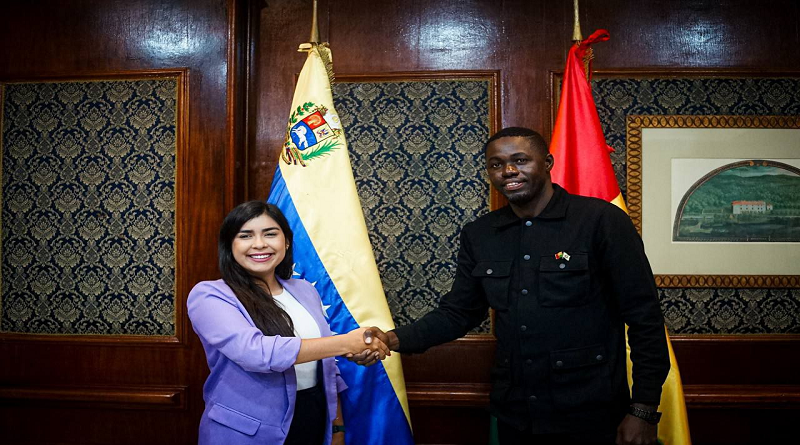 Venezuela y Guinea-Bisáu fortalecen relaciones en materia de juventud