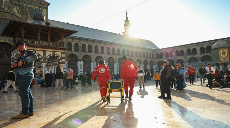 Mueren civiles por estampida cerca de mezquita en Siria