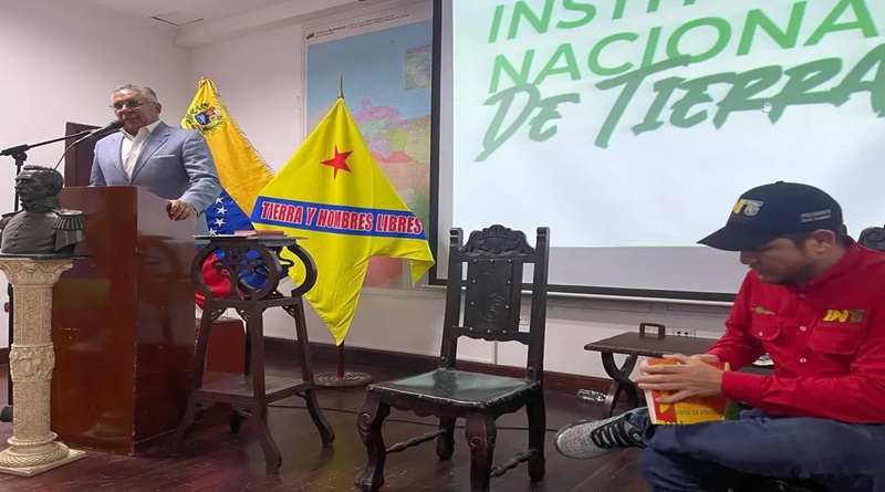 Instituto Nacional de Tierras celebra 23 años con foros y ponencias
