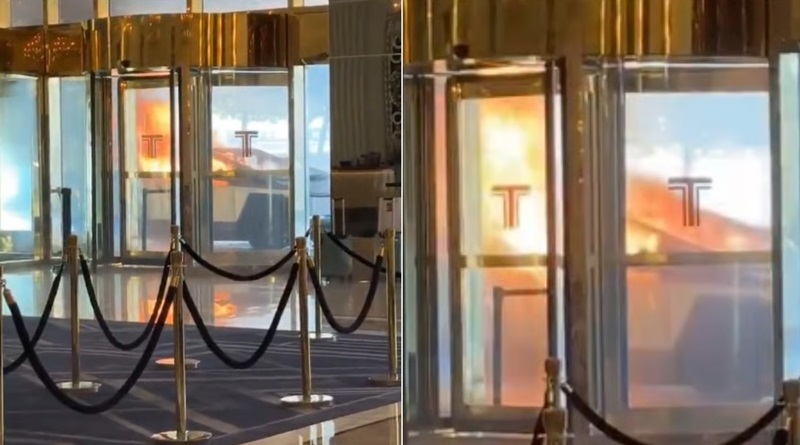 Un muerto y heridos tras explotar un Cybertruck frente a torre de Trump en Las Vegas (Agencias)