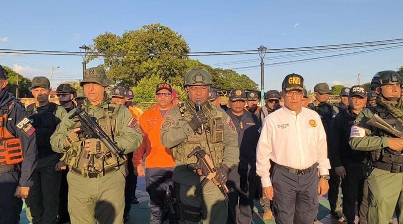 Despliegan más de tres mil efectivos de seguridad en Apure