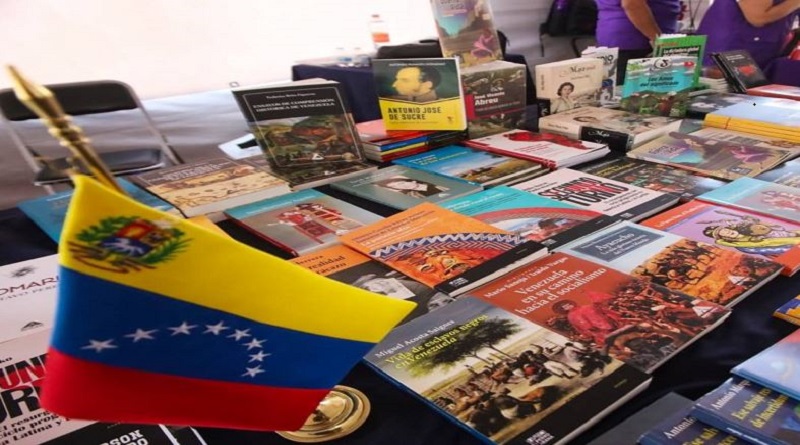 Venezuela destaca en Feria del Libro de la Stunam en Ciudad de México