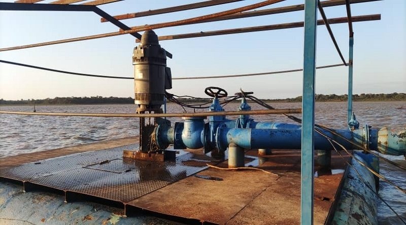 Garantizan suministro de agua potable a familias de Santa María de Ipire