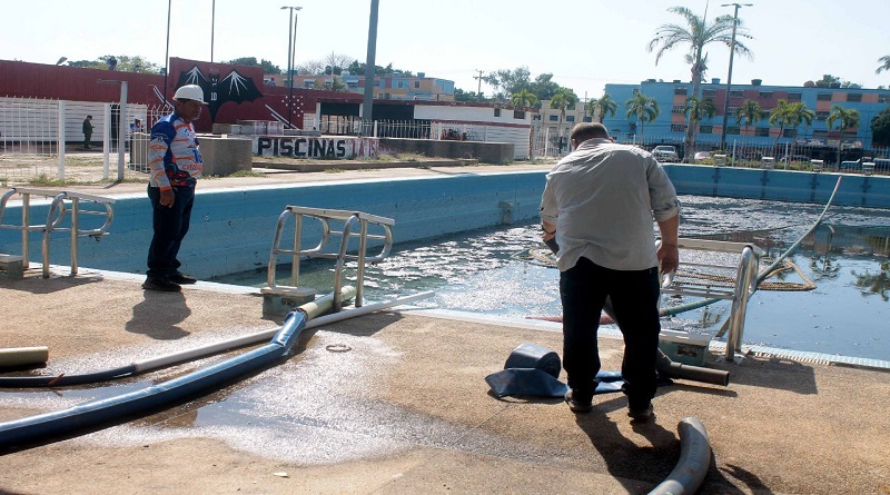 Recuperan Complejo de Piscinas La Isabelica en Carabobo