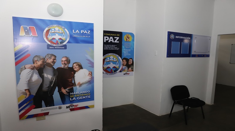Inauguran Casa de Paz Comunal en Monagas