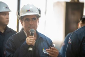 El ministro del Poder Popular de Industrias y Producción Nacional, Alex Saab