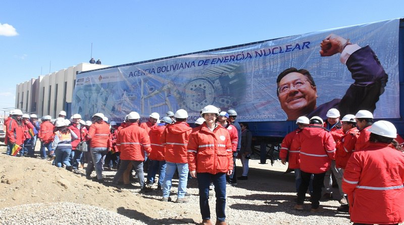 Bolivia avanza en construcción de reactor nuclear