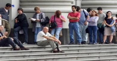 Gobierno de Milei provoca 254 mil despedidos y tasa desempleo al 7,3%