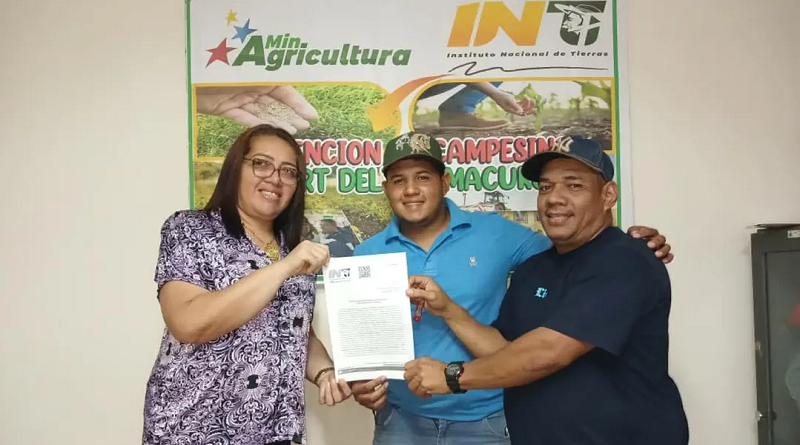 Adjudicación de tierras promueve producción alimentaria en Zulia y Delta Amacuro
