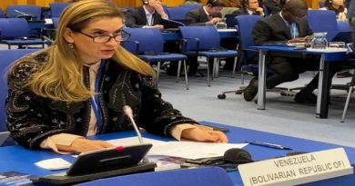 Venezuela ratifica importancia de impulsar uso pacífico de espacio ultraterrestre