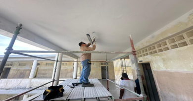 Continúan trabajos de mejora en infraestructuras educativas de Falcón