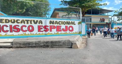 Reinauguran Complejo Educativo Dr. Francisco Espejo en Santa Lucia