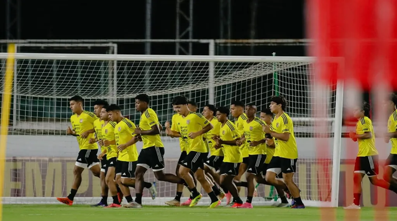 Vinotinto sub17 intensifica su preparación para el Sudamericano en Colombia