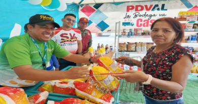 Más de mil familias de Yaracuy fueron favorecidas en una jornada de alimentación