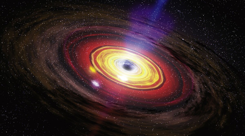 NASA detecta luz cerca del agujero negro en el centro de la vía láctea