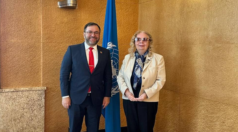 Fortalecida comunicación entre Venezuela y la Oficina de las Naciones Unidas