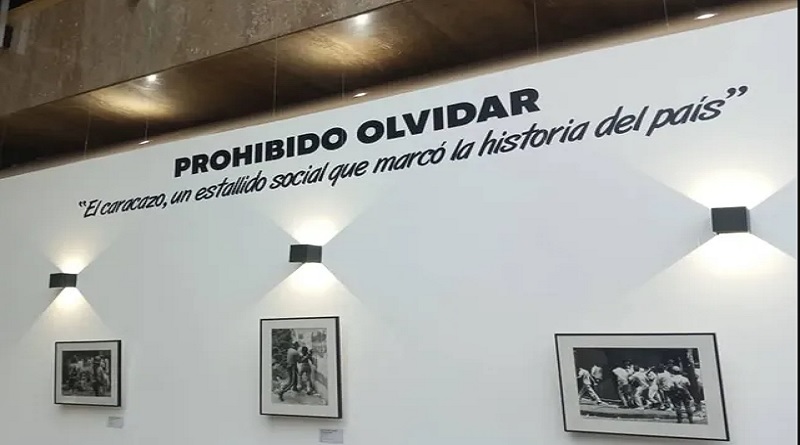 Exposición “Prohibido Olvidar” honra la memoria de El Caracazo y a Tomas Grillo