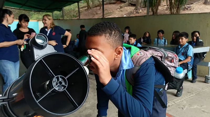 Semilleros Científicos de Táchira desarrollan habilidades en astronomía