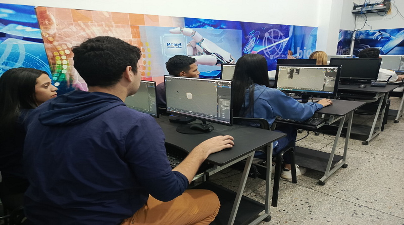 Estudiantes del estado Falcón se capacitan en modelado 3D