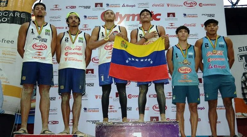 Venezuela se erigió como campeón del Sudamericano de Voleibol de Playa U23