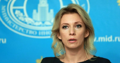 Zajárova cuestiona sinceridad de Francia y Gran Bretaña en votaciones de la ONU