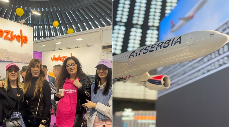 Venezuela gestiona conectividad con aerolínea Air Serbia en Feria Turística de Belgrado