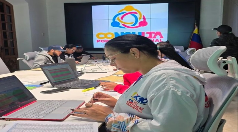 Juventud de Caracas es protagonista en Consulta Popular 2025