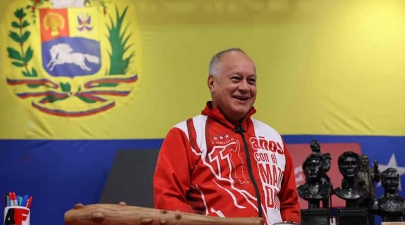 Secretario General del PSUV, Diosdado Cabello (Foto Con El Mazo Dando)