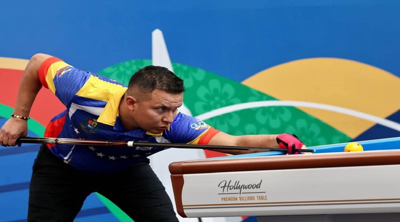 William Villanueva debuta con victoria en Copa Mundial de Carambola